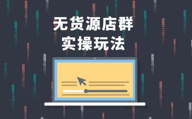 无货源店群实操玩法，蓝海选品的独特思路，店群软件操作方法（45节视频课）-大兵轻创资源库