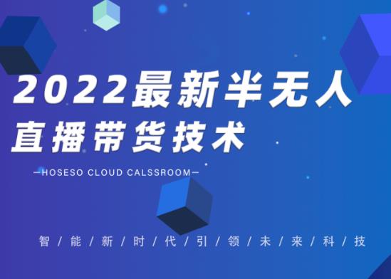 禾兴社·2022最新抖音半无人直播带货技术及卡直播广场玩法，价值699元-大兵轻创资源库