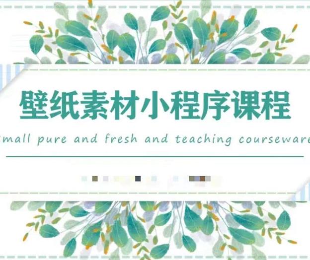 闪闪壁纸号运营教程，抓住图文风口，快速吸粉变现-大兵轻创资源库