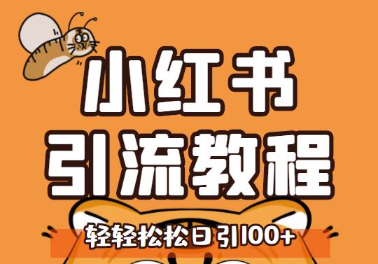 小红书运营引流全系列课程，每天引流100精准粉-大兵轻创资源库