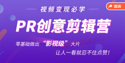 抖音赚钱必学的PR创意剪辑：零基础做出“影视级”大片，让人一看就忍不住为你点赞！-大兵轻创资源库