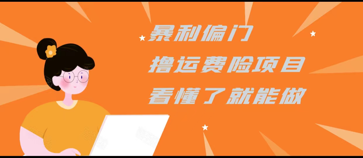 暴利偏门撸运费险项目，操作简单，看懂了就可以操作-大兵轻创资源库