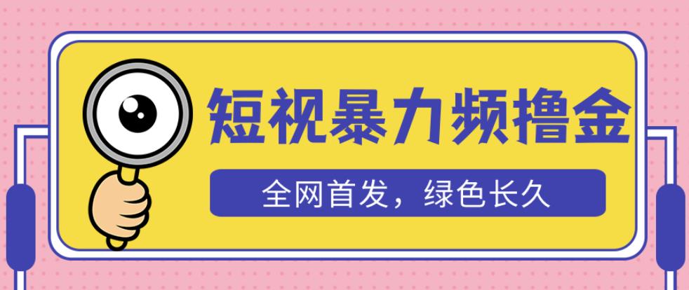 外面收费1680的短视频暴力撸金，日入300+长期可做，赠自动收款平台-大兵轻创资源库