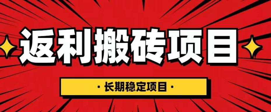 国外返利网项目，返利搬砖长期稳定，月入3000刀（深度解剖）-大兵轻创资源库