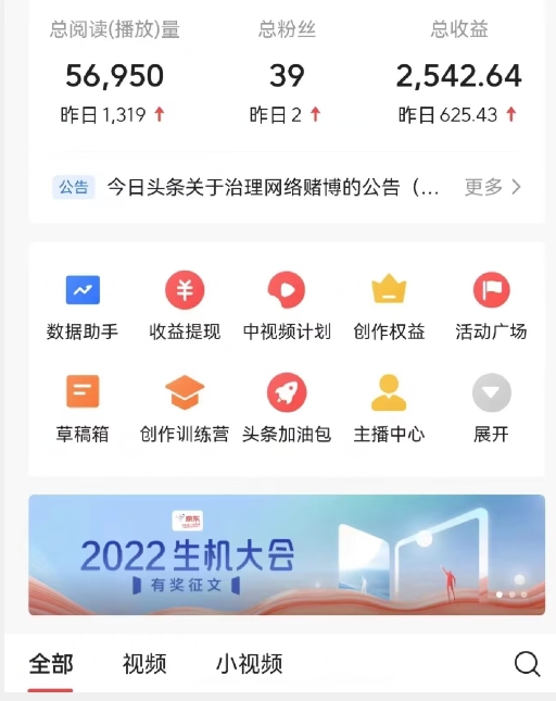 全新蓝海，西瓜视频流量掘金项目，简单上手适合0基础小白，暴力玩法日入500＋【揭秘】-大兵轻创资源库