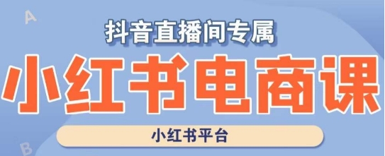 小红书电商高级运营课程，实操教学+案例分析-大兵轻创资源库