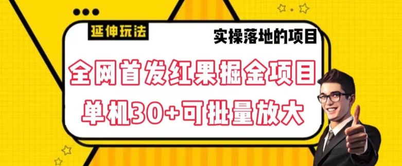 全网首发红果免费短剧掘金项目，单机30+可批量放大【揭秘】-大兵轻创资源库
