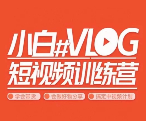 小呆说视–小白VLOG短视频训练营，学会带货、好物、直播、中视频-大兵轻创资源库