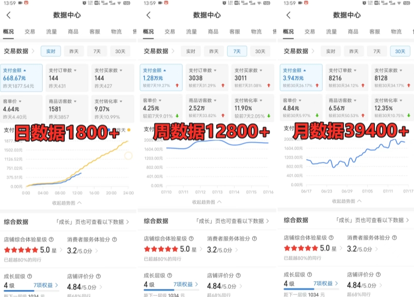 拼多多虚拟电商训练营月入30000+你也行，暴利稳定长久，副业首选-大兵轻创资源库