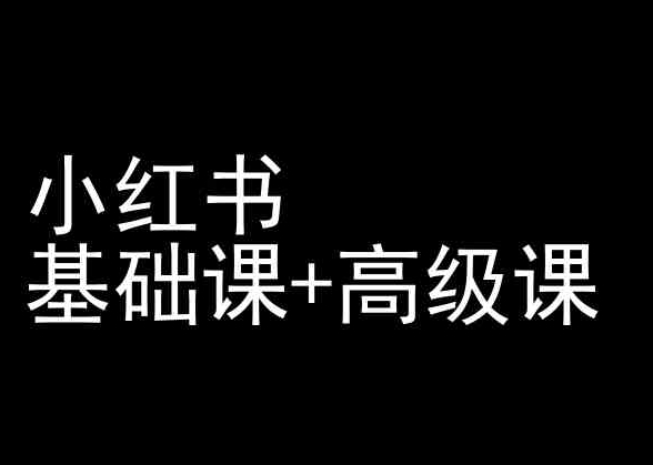 小红书基础课+高级课-小红书运营教程-大兵轻创资源库