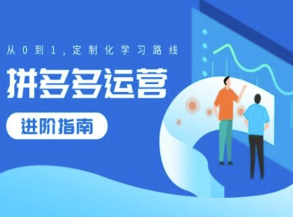 拼多多运营进阶指南，从0到1定制化学习路线-大兵轻创资源库