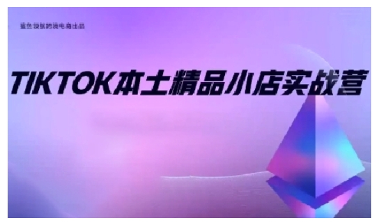 TikTok本土精品小店出海实战营，从入门到高阶，不止0-1!-大兵轻创资源库