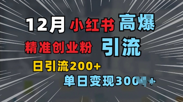 小红书一张图片“引爆”创业粉，单日+200+精准创业粉 可筛选付费意识创业粉【揭秘】-大兵轻创资源库