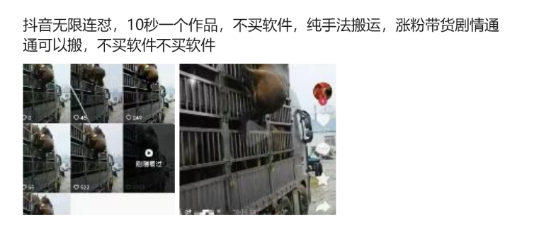 抖音无限连怼，10秒一个作品不买软件，纯手法搬运，涨粉带货剧情通通可以搬-大兵轻创资源库
