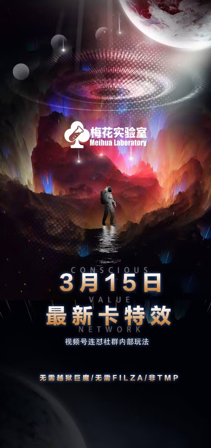 梅花实验室视频号连怼玩法-3月15日最新卡特效技术(无需越狱、巨魔、tmp)-大兵轻创资源库