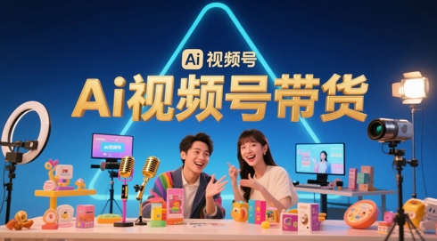 风口已至！AI视频号带货轻松月入过1W，99%的普通人却卡在内容制作门槛-大兵轻创资源库