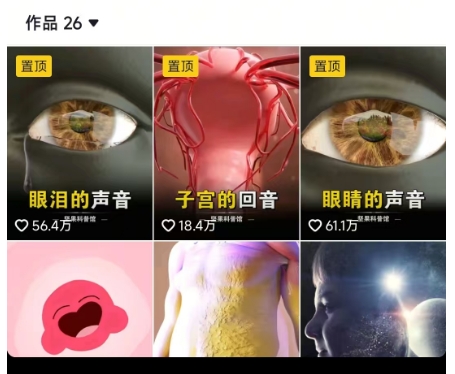 抖音坚果3D动画科普项目，撸视频号分成和抖音伙伴计划，适合零基础小白-大兵轻创资源库