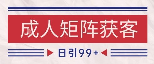 小红书某音橙人赛道引流获客，自热矩阵日引200+【揭秘】-大兵轻创资源库