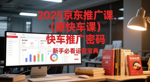 2025京东推广课（原快车课）解锁京东快车推广密码，新手必看运营宝典-大兵轻创资源库