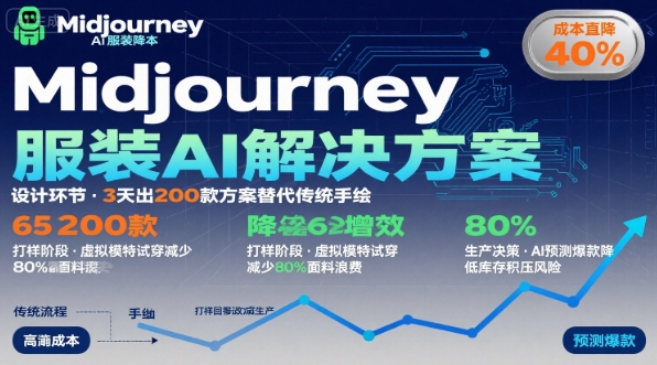 AI在服装领域的运用，使用midjourney做服装辅助企业降低成本-大兵轻创资源库