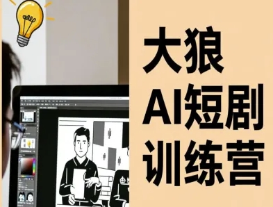 大狼AI短剧训练营-短剧课程（更新中）-大兵轻创资源库