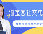 某站内部课程:淘宝客社交电商裂变,精准引流和粉丝裂变模式详解(共6节视频)-大兵轻创资源库