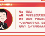 黄岛主72期分享会!谢银龙:b站视频精准引流与变现大解析(视频+图片)-大兵轻创资源库