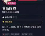 爆抖联盟蔷薇好物连怼100技术,一天连怼上百个视频,单场直播平均带货30万玩法-大兵轻创资源库