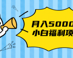 搏金汇小白福利网赚项目，长久稳定月入5000-大兵轻创资源库