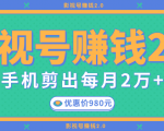 影视号赚钱项目2.0,无需电脑,一部手机剪出每月2W+收入-大兵轻创资源库