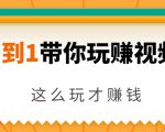 从0到1带你玩赚视频号：这么玩才赚钱，日引流500+日收入1000+核心玩法-大兵轻创资源库