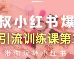 狼叔小红书爆款推广引流训练课第12期，手把手带你玩转小红书-大兵轻创资源库