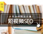 未来新趋势，布局短视频SEO，如何利用抖音SEO免费获得精准流量（3节课）-大兵轻创资源库