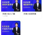 湛北·抖音小店入门进阶高阶合集，八大玩法打造百万店铺-大兵轻创资源库