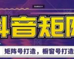 高鹏圈·抖音带货矩阵项目，起号成功率100%，出单率100%！-大兵轻创资源库
