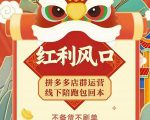 左右电商拼多多无货源店群玩法：从0~1，36节实战保姆教程，​极速起店必出单-大兵轻创资源库