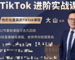 大山老师TikTok进阶实战课:账号详解,流量运营,实战变现,助力你成功出海-大兵轻创资源库