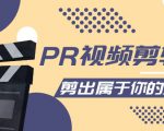 PR视频剪辑课:各种剪辑与视频特效玩法,剪出属于你的大片-大兵轻创资源库