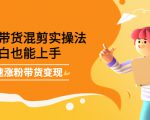 最新抖音冷门简单的蓝海直播赚钱玩法,流量大知道的人少,可做到全无人直播-大兵轻创资源库