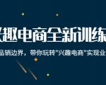 兴趣电商全新训练营:打破品销边界,带你玩转“兴趣电商“实现业务增长-大兵轻创资源库