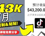 2022抖音国际版Tiktok赚钱项目：每天上传一个视频就轻松月入$43200-大兵轻创资源库