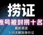 2023年最新抖音八大技术，一证多实名，秒注销，断抖破投流，永久捞证，钱包注销，跳人脸识别，蓝V多实-大兵轻创资源库