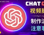 正确使用Chat GPT制作有价值的中文视频脚本，并在YouTube获利-大兵轻创资源库