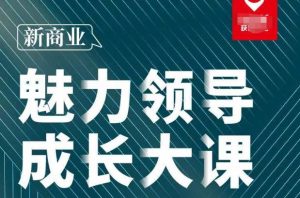 张琦·新商业魅力领导成长大课2023新版，高效管理必修课（30节）-大兵轻创资源库