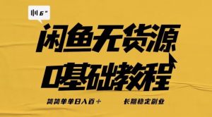 独家闲鱼无货源详细玩法,简简单单日八百+,长期稳定副业【揭秘】-大兵轻创资源库