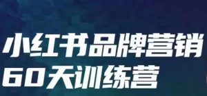 小红书品牌60天训练营第6期,GMV2亿级品牌老板都在学,教会你内容营销底层逻辑-大兵轻创资源库