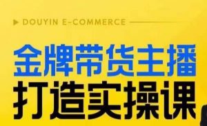 金牌带货主播打造实操课,直播间小公主丹丹老师告诉你,百万主播不可追,高效复制是王道!-大兵轻创资源库