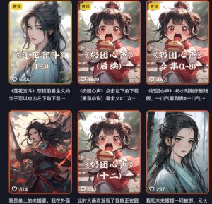 外面卖399元mj软件ai绘图项目，含剪辑，特效，文案，账号运营等-大兵轻创资源库