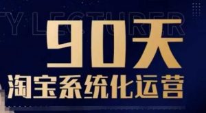 90天淘宝系统化运营，从入门到精通-大兵轻创资源库