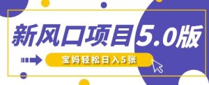 新风口项目5.0版!即梦AI做爆款萌娃说话视频,单日涨粉2W+,新手宝妈轻松日入5张-大兵轻创资源库
